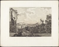 Terme di Caracalla, Albert Christoph Dies, 1793
