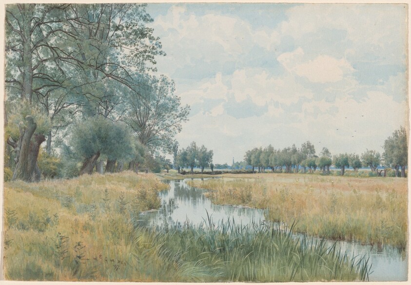 River Landscape near St. Ives, Huntingdonshire