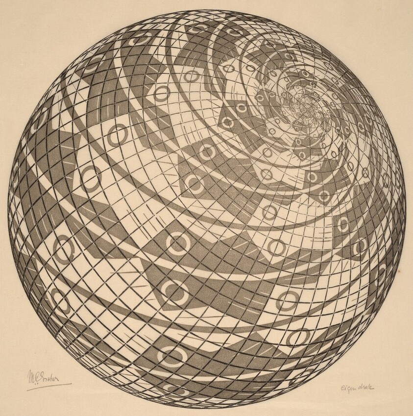 Sphere Surface with Fish