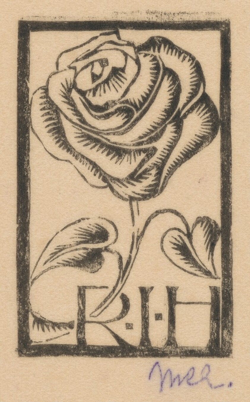 Bookplate R.I.H.
