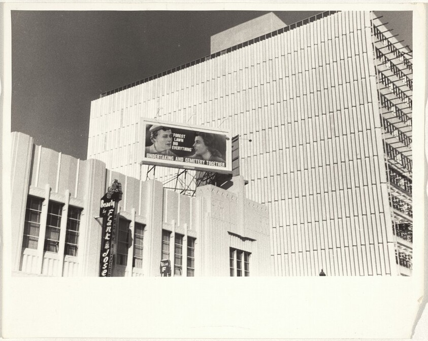 Buildings and billboard--Beverly Hills, California