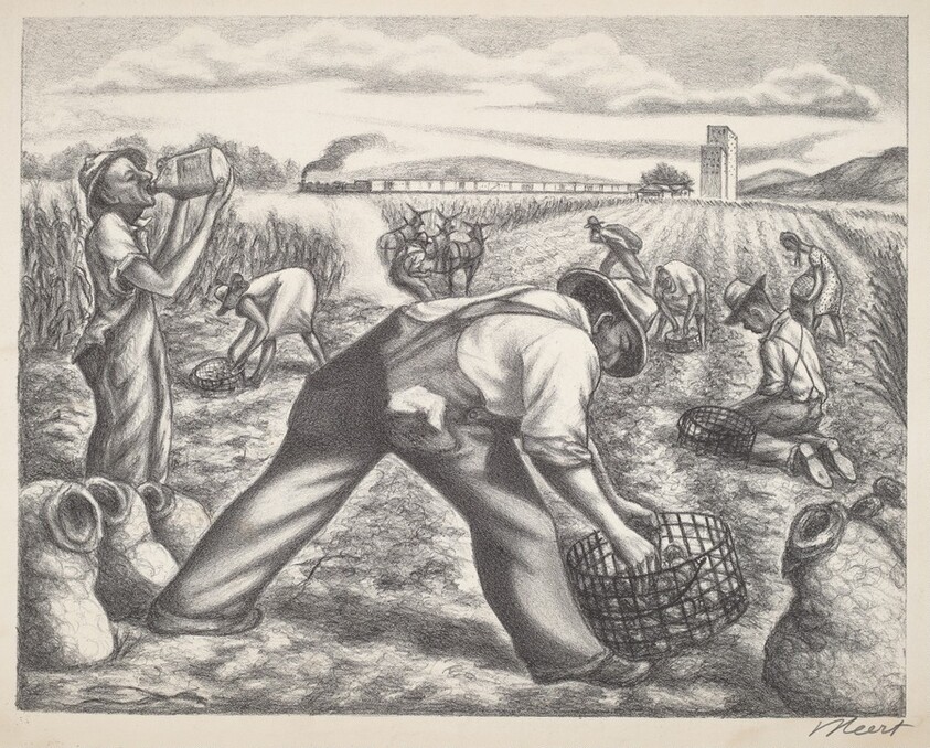 Untitled (Work in the Fields)