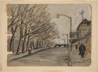 Near Sheepshead Bay, Brooklyn, Ira Moskowitz, 1940