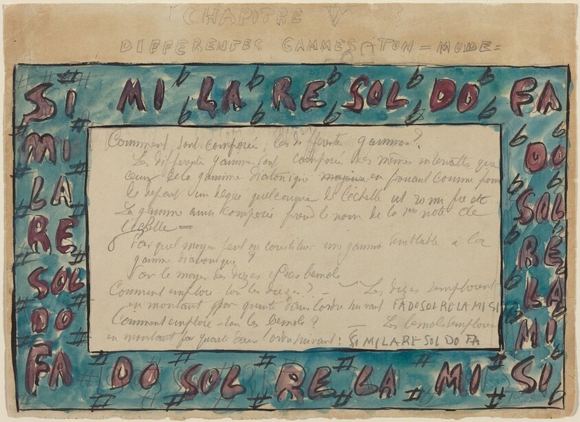 Study for "Do Ré Mi"