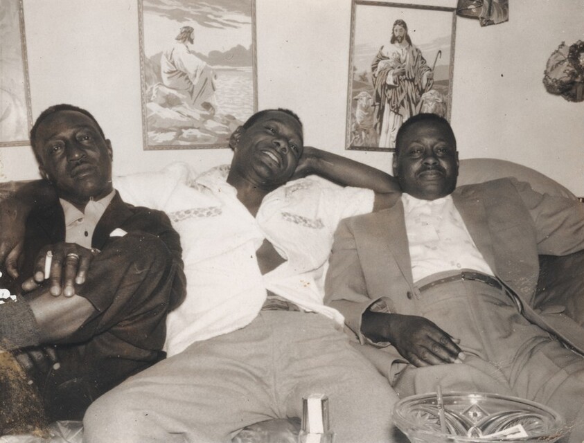 Untitled (Three seated men)