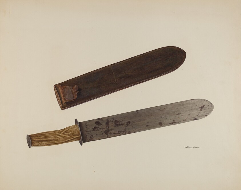 Knife and Sheath