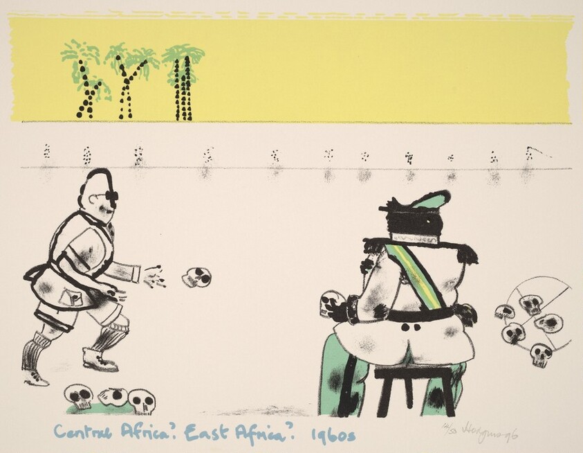 Central Africa? East Africa? 1960s, from Ubu centenaire: Histoire d'un farceur criminel