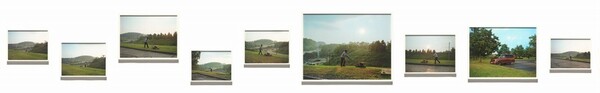 Pittsburgh (man cutting grass)