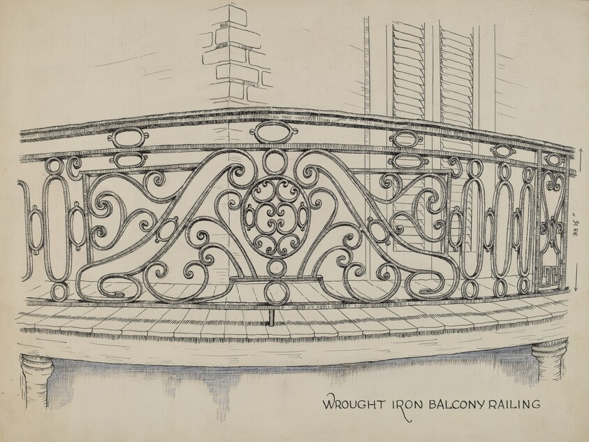 Wrought Iron Balcony