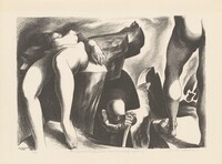Post-Surreal Configuration: Biological Symphony, Lorser Feitelson, 1939 (published 1972)