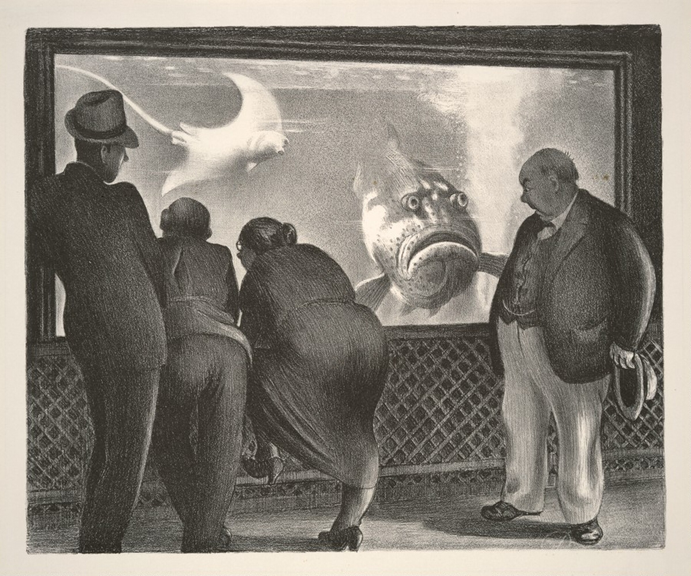 Queer Fish, Mabel Dwight, 1936