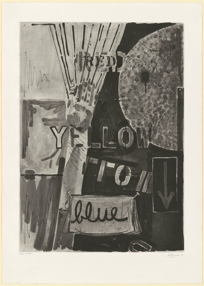 Untitled (Blue) [state proof of 3rd state]