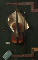 The Old Violin, William Michael Harnett, 1886