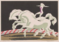 Circus Rider, Millard Sheets, 1936