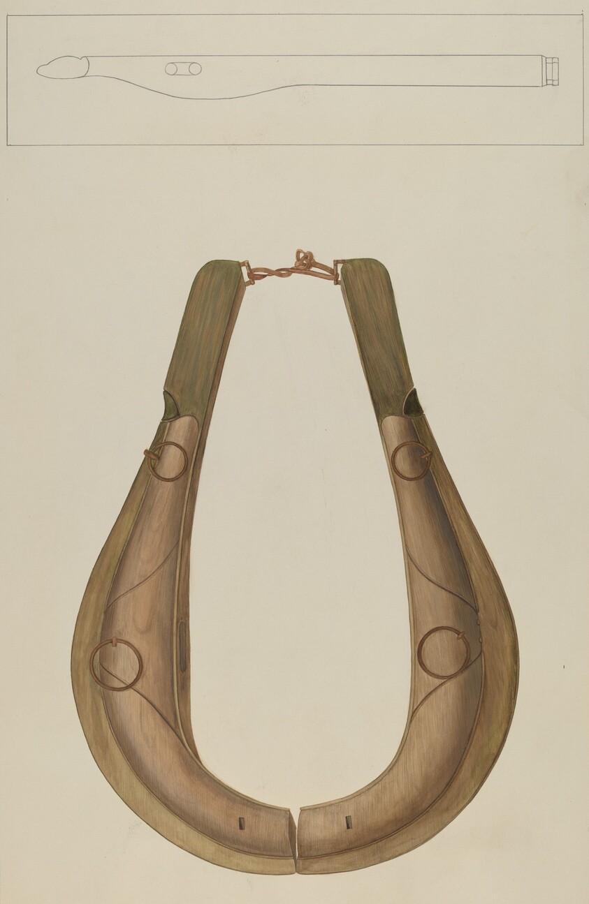 Horse Collar and Hame