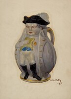 Napoleon Toby Jug, Eugene Shellady, c. 1937
