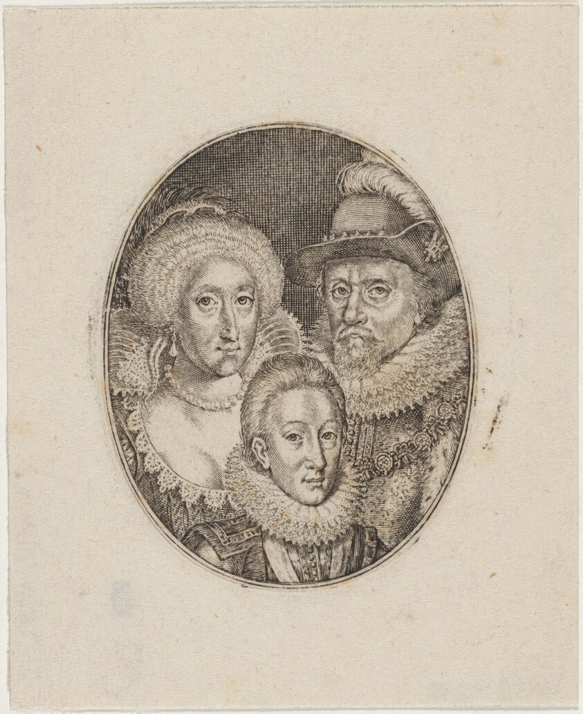 James I, Anne of Denmark, and Prince Charles