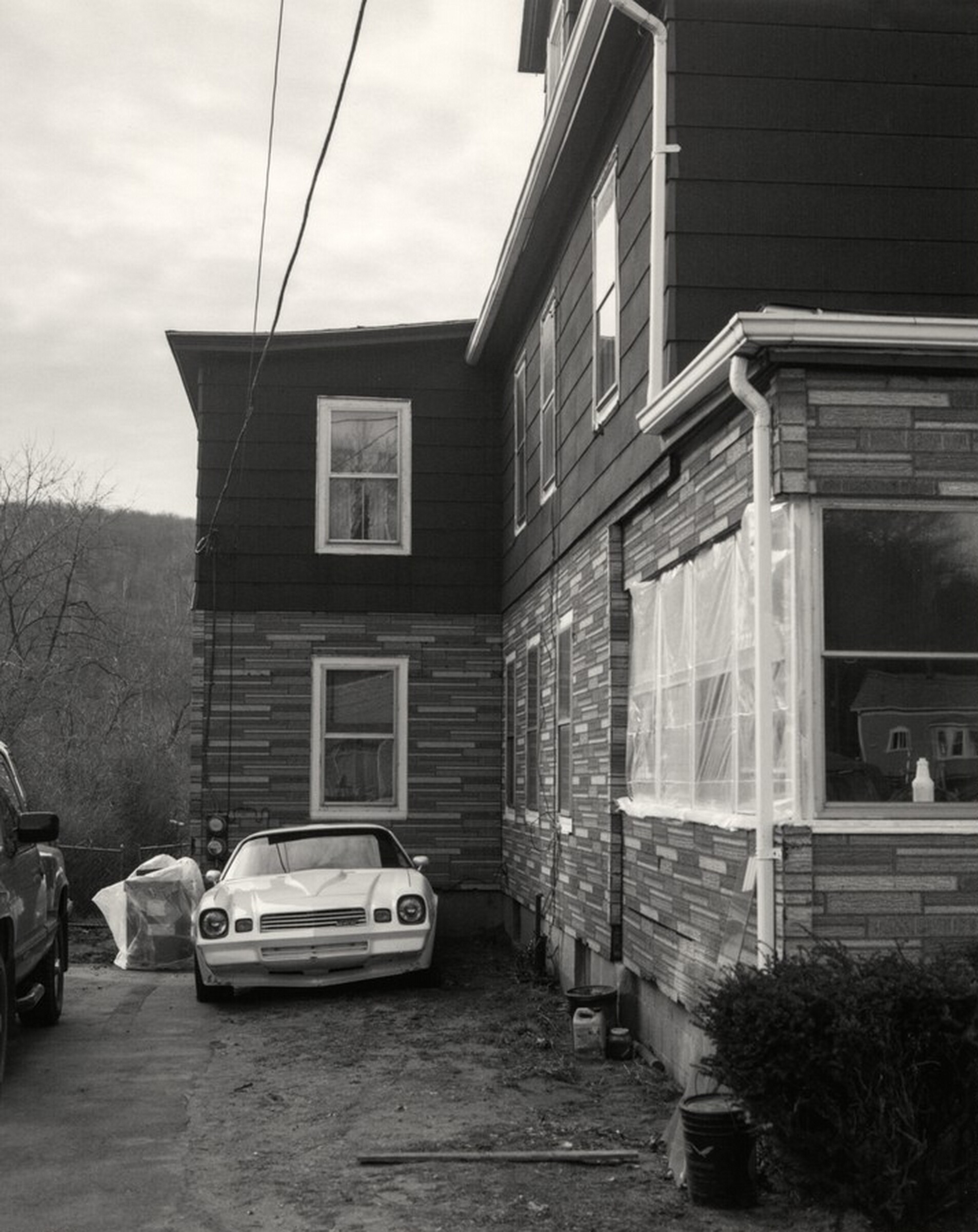 White Camaro, Palmer, Massachusetts, James Welling, 1993