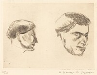 Jules Romains, André Dunoyer de Segonzac, 1921