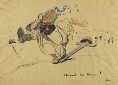 Debout, les Morts!, Jean-Louis Forain, 1917