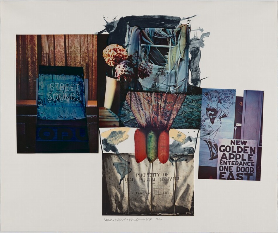 Study for Chinese Summerhall by Robert Rauschenberg