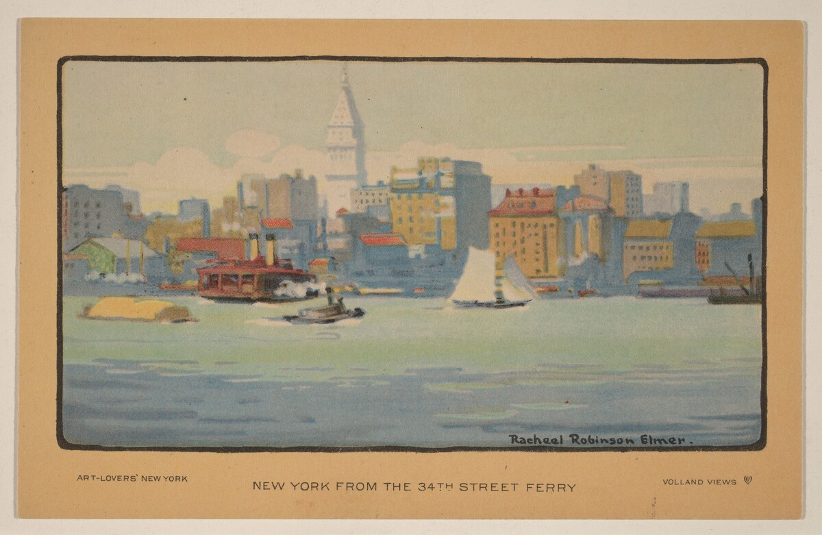 New York from the 34th Street Ferry