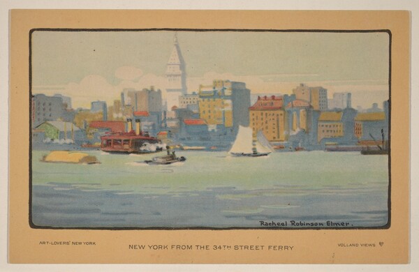 New York from the 34th Street Ferry