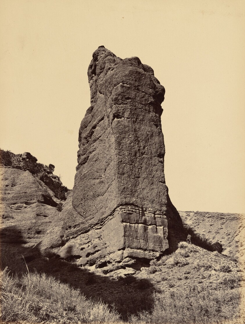 Plate 31. Monument Rock, Mouth of Echo Canon