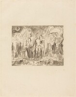 Job and His Family Restored to Prosperity, William Blake, 1825