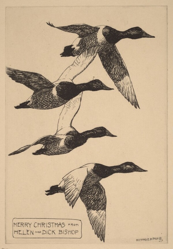 Christmas Card from Helen and Dick Bishop