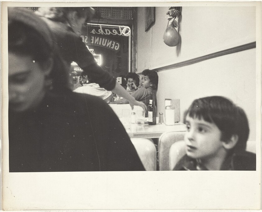 Mary and Pablo in diner--Kingman, Arizona