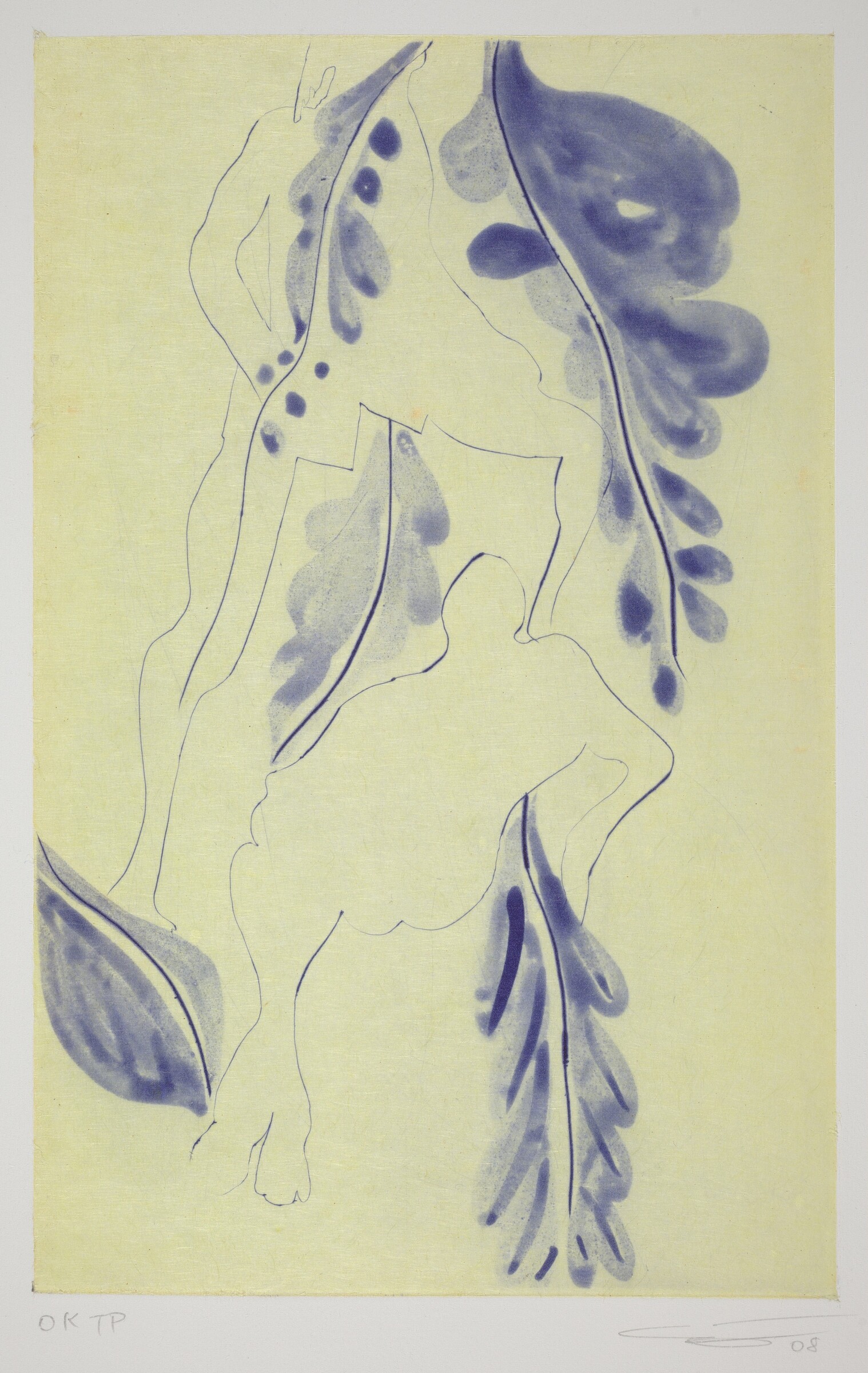 Rainbow - Purple Palms, Chris Ofili, 2008