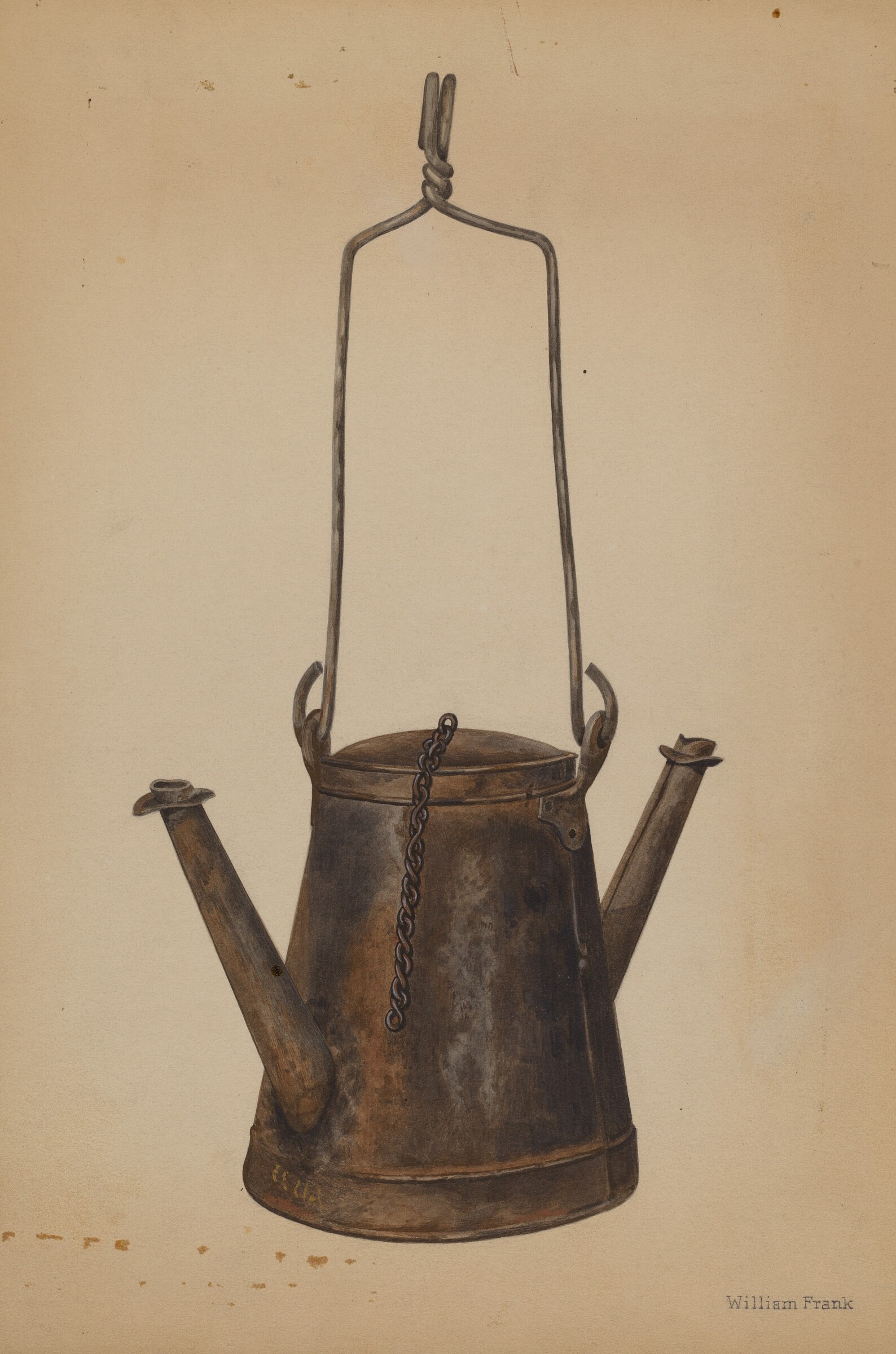 Two Spouted Torch, William Frank, c. 1942