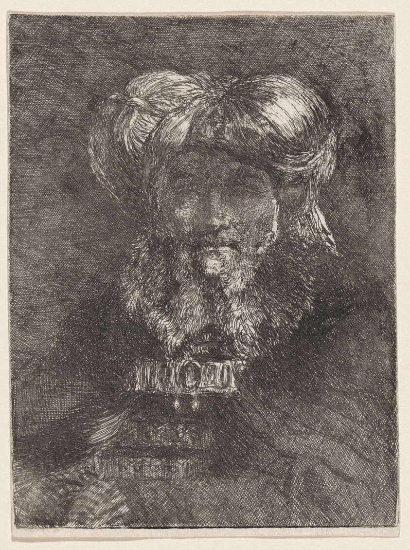 Old Man in the Manner of Rembrandt