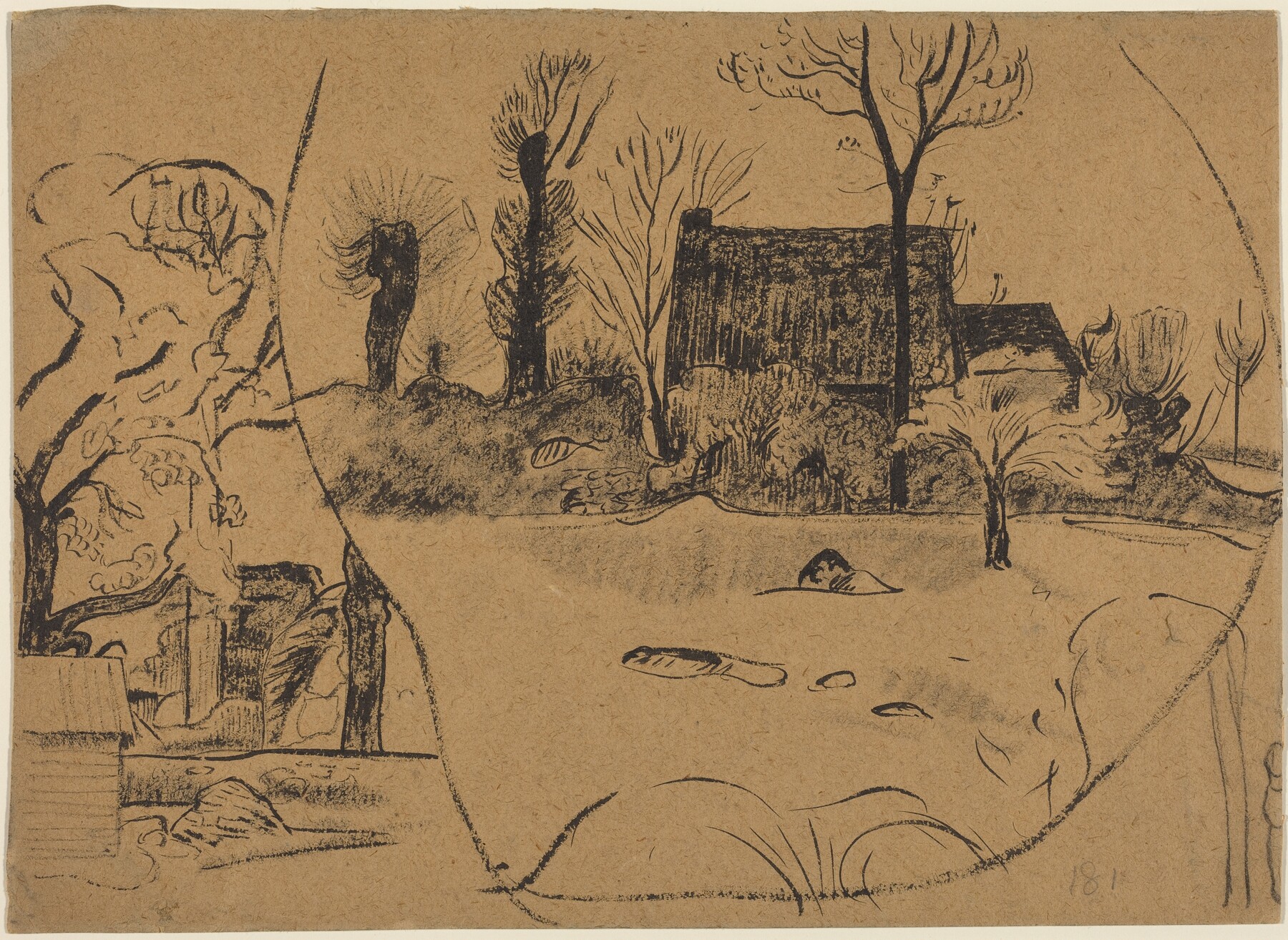 Landscape at Pont-Aven