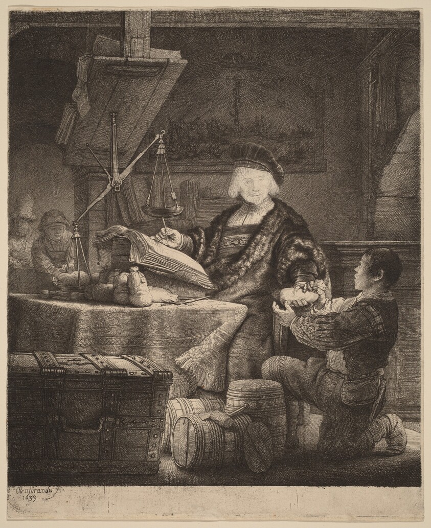 Jan Uytenbogaert, "The Goldweigher"