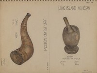 Horn and Mortar & Pestle, Charles Charon, 1935