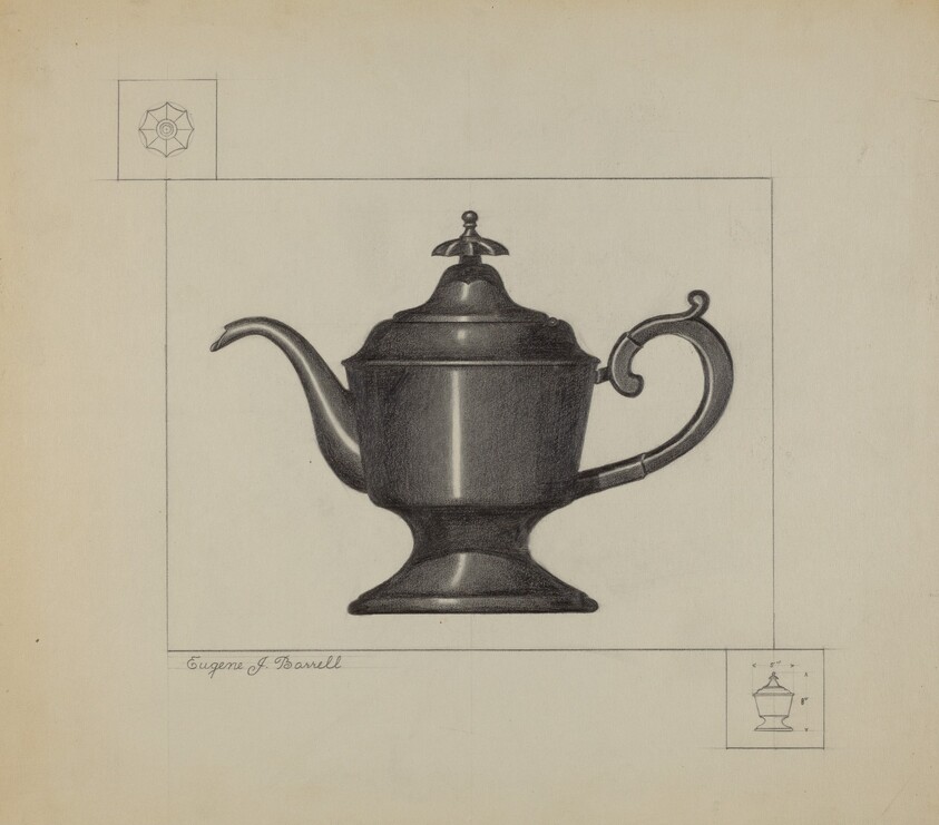Pewter Coffee Pot