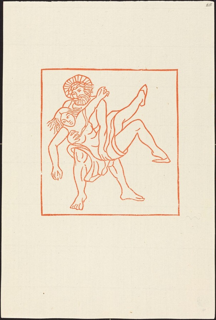 Second Book: Methymnaean Carrying Chloe Away (Chloe enlevee par le Methymnien)