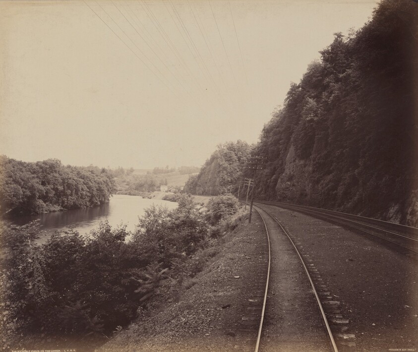 Rockdale Curve, On the Lehigh