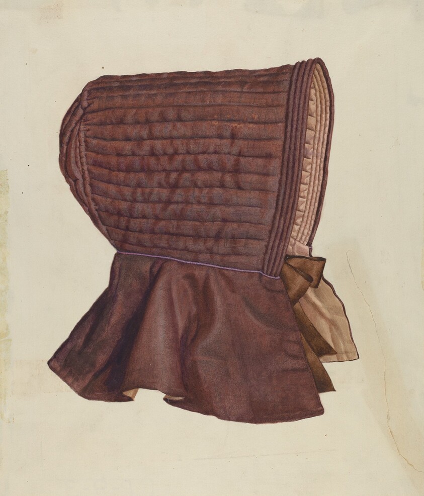 Shaker Woman's Bonnet