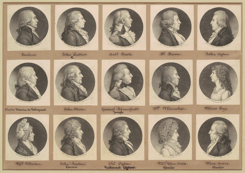 Saint-Mémin Collection of Portraits, Group 7
