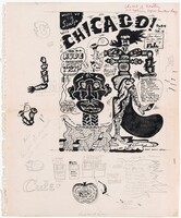 Wake Up Yer Scalp with Chicago!, Karl Wirsum, 1970