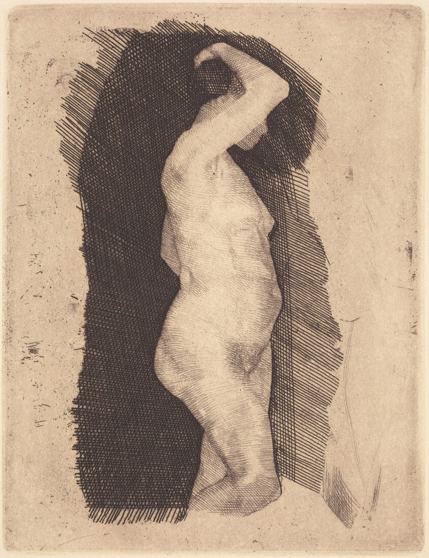 Standing Female Nude