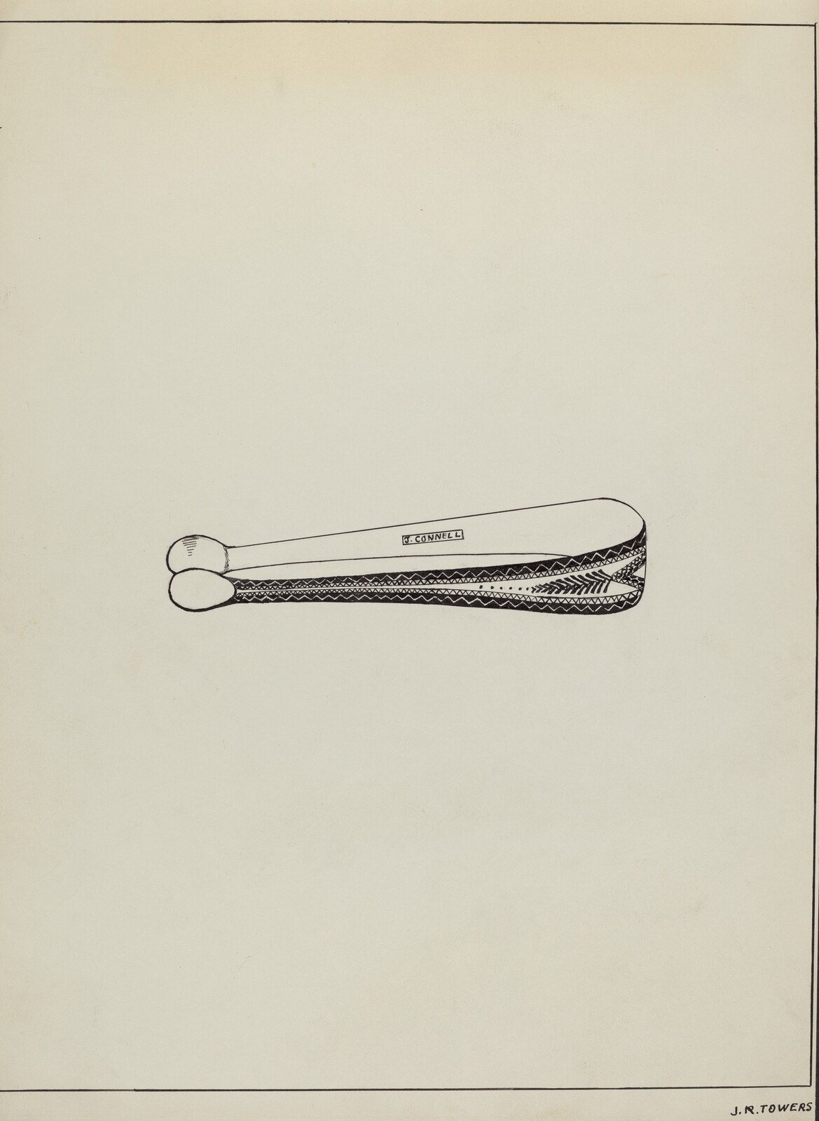 Silver Sugar Tongs, John R. Towers, c. 1936