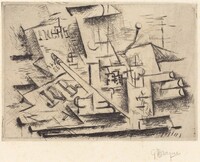 Job, Georges Braque, 1911