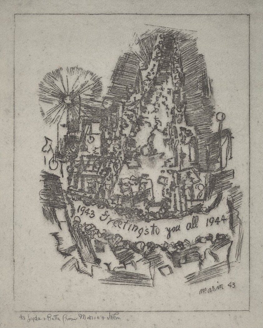 1943—Greetings to You All—1944