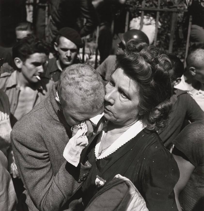 Untitled (women accused of collaboration, St. Tropez, France)