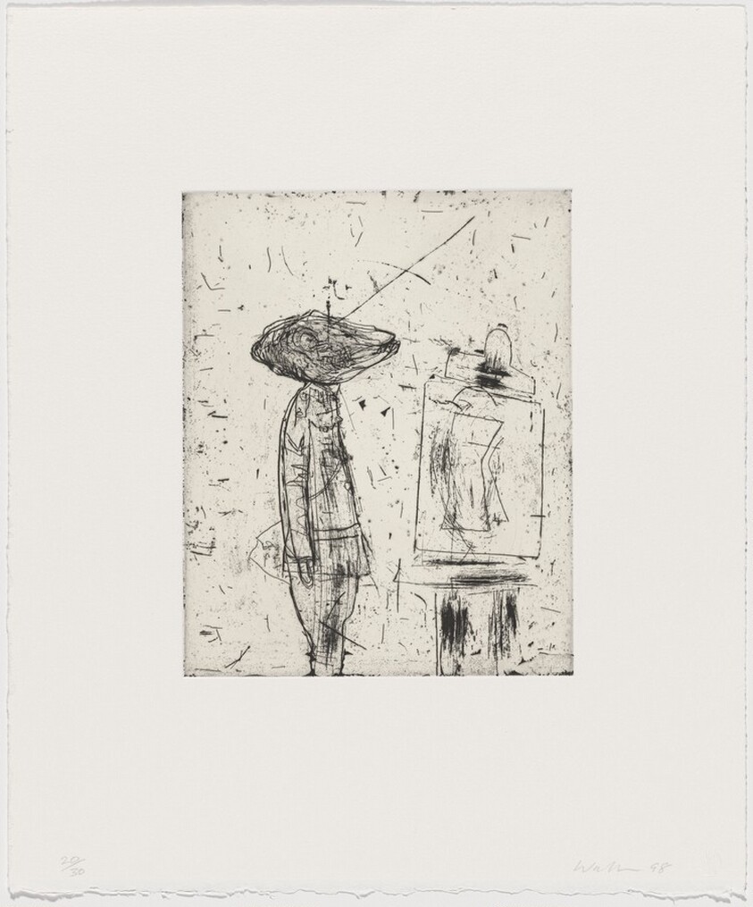 Untitled (Soldier and Easel)
