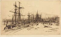 Ayr, David Young Cameron, 1889